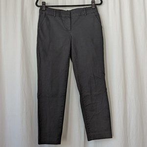 J Crew Black Cafe Capri Pants Size 2